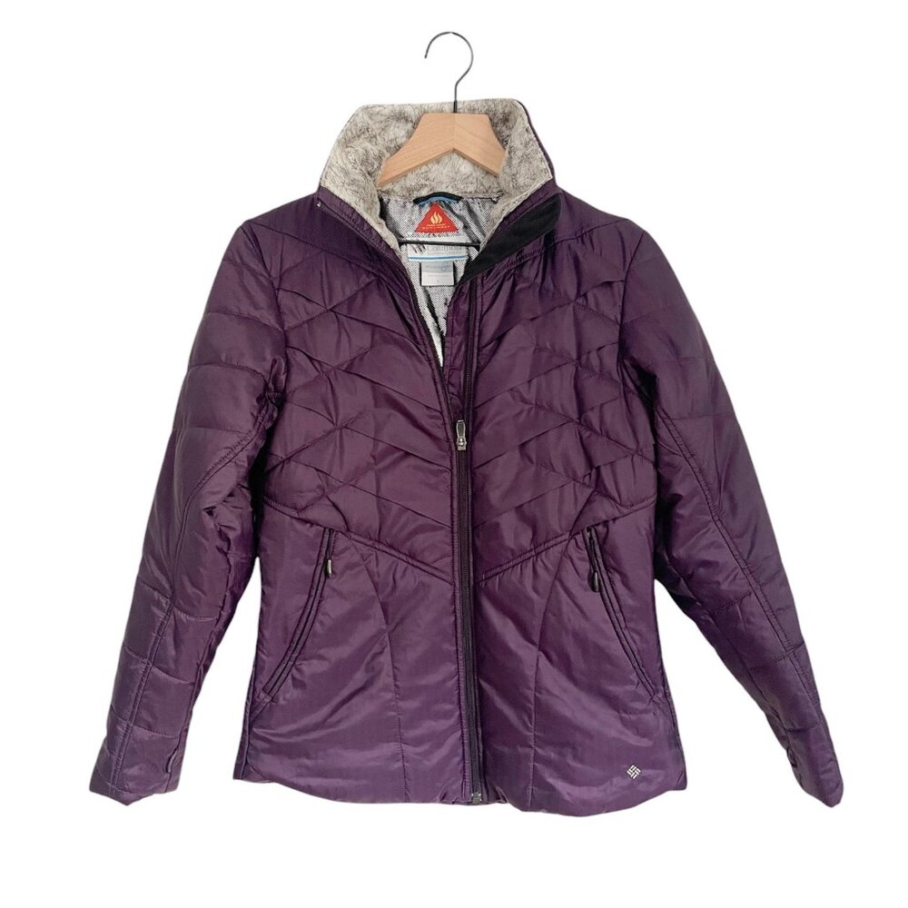 Columbia Purple Omni-Heat Jacket